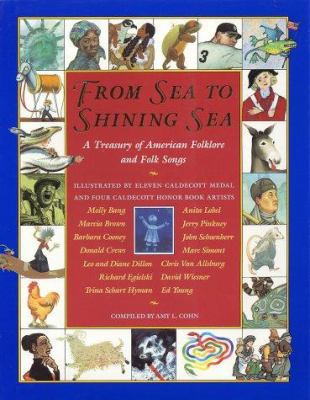 From Sea to Shining Sea; A Treasury of American... B002JLJP3Q Book Cover
