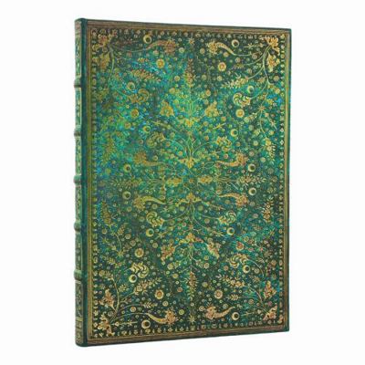 Emerald Flower Grande Lined Hardcover Journal, ... 0349713111 Book Cover