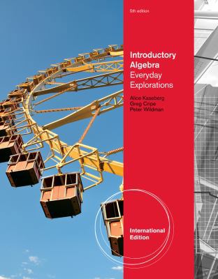 Introductory Algebra Everyday Explorations 113310410X Book Cover