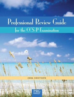 Professional Review Guide for CCS-P Examination... 193215230X Book Cover