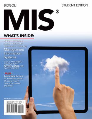 MIS 3 (with CourseMate Printed Access Card) (Ne... 1133627307 Book Cover