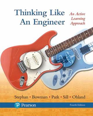 Thinking Like an Engineer: An Active Learning A... 0134639677 Book Cover