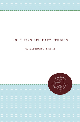 Southern Literary Studies 1469609401 Book Cover