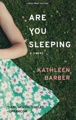 Are You Sleeping [Large Print] 1432859528 Book Cover