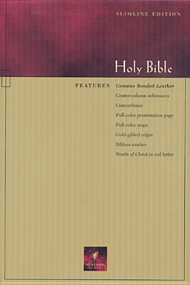 Slimline Reference Bible-Nlt 0842334254 Book Cover