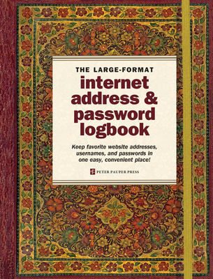 Gilded Floral Internet Password Address & Logbook 1441339728 Book Cover