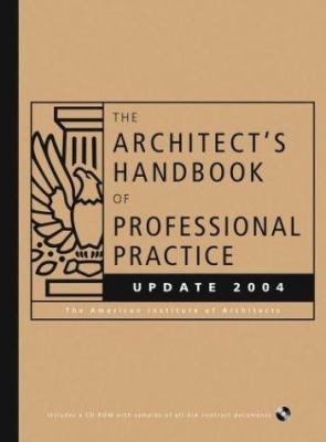 The Architect's Handbook of Professional Practi... 0471485942 Book Cover