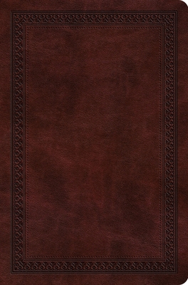 ESV Value Compact Bible (Trutone, Mahogany, Bor... B0DWNGJVL4 Book Cover