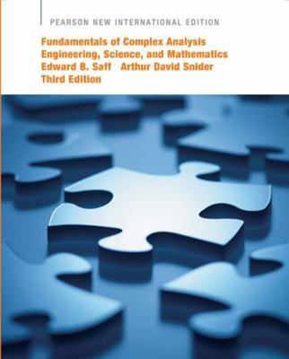 Fundamentals of Complex Analysis with Applicati... 1292023759 Book Cover