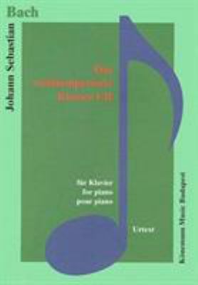 Bach, Wohitemperiertes Klavier I-II: Music Scores 9639155594 Book Cover