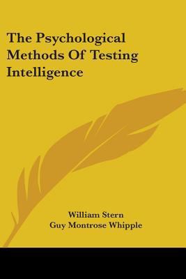 The Psychological Methods Of Testing Intelligence 143047033X Book Cover