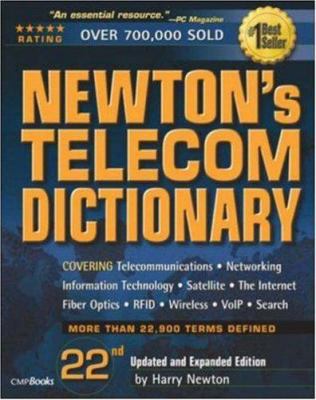 Newton's Telecom Dictionary 1578203198 Book Cover