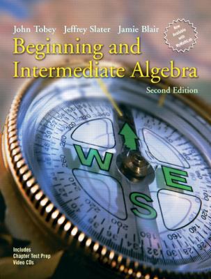 Beginning and Intermediate Algebra [With CDROM] 0131492039 Book Cover