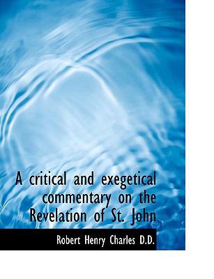 A critical and exegetical commentary on the Rev... [Large Print] 1116154188 Book Cover