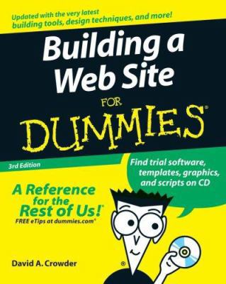 Building a Web Site for Dummies [With CDROM] 0470149280 Book Cover