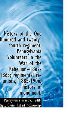 History of the One Hundred and Twenty-Fourth Re... 1110745648 Book Cover