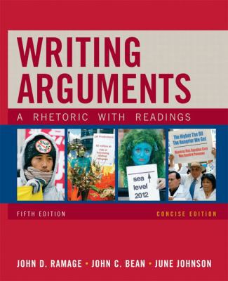 Writing Arguments, Concise Edition: A Rhetoric ... 0205665772 Book Cover
