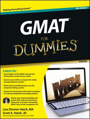 GMAT for Dummies 1118419472 Book Cover
