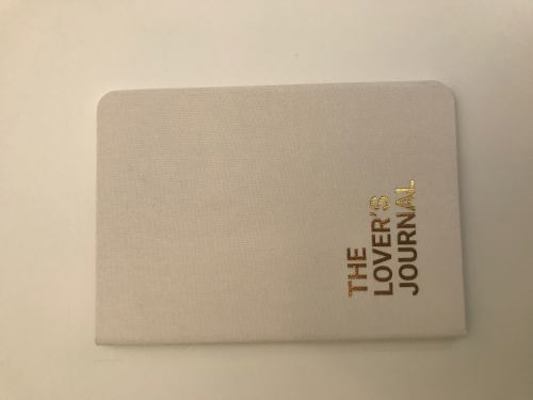 Hardcover The Lovers Journal - Weekly Interactive Prompts for Couples, Fun Reflective Questions Monthly Exercise & Challenges Motivational Quotes, Creative & Guided Writing Book for an awesome relationship (White) Book