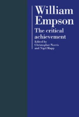 William Empson 0521353866 Book Cover
