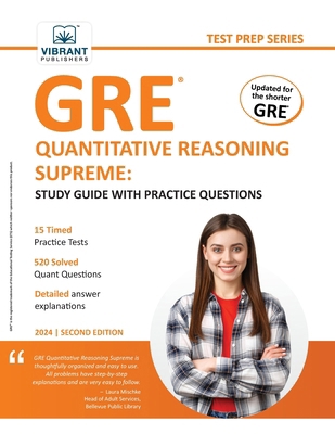 GRE Quantitative Reasoning Supreme: Study Guide... B0CH2HFY1G Book Cover