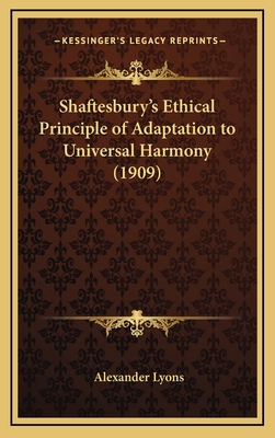 Shaftesbury's Ethical Principle of Adaptation t... 1168696623 Book Cover