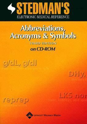 Stedman's Abbreviations, Acronyms & Symbols on ... 0781744040 Book Cover