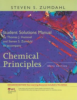 Student Solutions Manual for Chemical Principles 1111426309 Book Cover