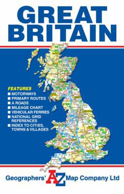 Great Britain Road Map 184348787X Book Cover