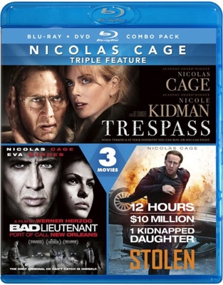 Nicolas Cage Triple Feature            Book Cover