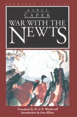 War with the Newts 0810114682 Book Cover