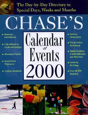 Chase's Calendar of Events 2000 [With CDROM] 0809227762 Book Cover