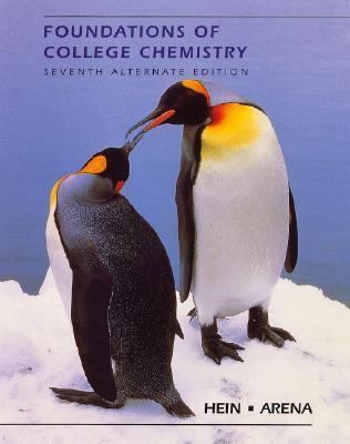 Foundations of College Chemistry [Large Print] 0470004282 Book Cover