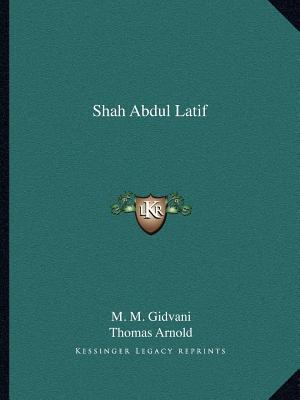 Shah Abdul Latif 1162602473 Book Cover
