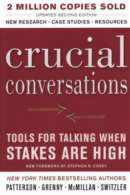Crucial Conversations: Tools for Talking When S... 1417664479 Book Cover