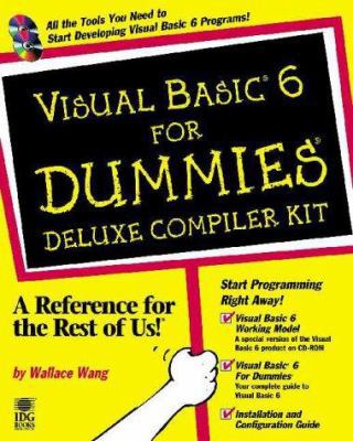 Visual Basic 6 For Dummies Deluxe Compiler Kit 0764505971 Book Cover