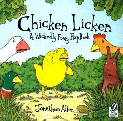 Chicken Licken: A Wickedly Funny Flap Book 0152021752 Book Cover
