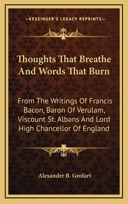 Thoughts That Breathe and Words That Burn: From... 1163500402 Book Cover