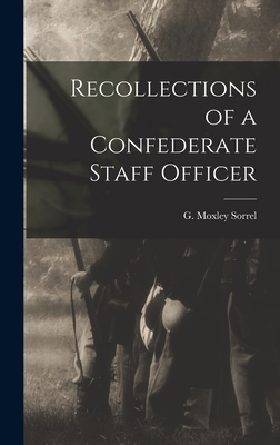 Recollections of a Confederate Staff Officer 1015469817 Book Cover