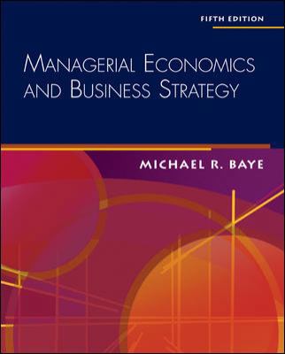 Managerial Economics And Business Strategy 0072983892 Book Cover