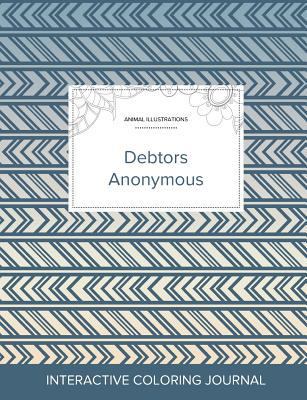 Adult Coloring Journal: Debtors Anonymous (Anim... 1360941002 Book Cover