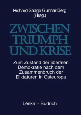 Zwischenglish Triumph Und Krise [German] 3810017949 Book Cover