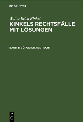 Bürgerliches Recht [German] 3112684737 Book Cover