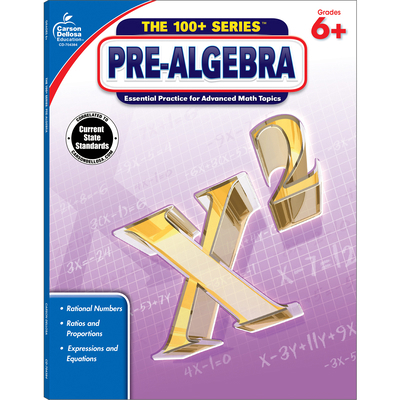 Pre-Algebra, Grades 6 - 8: Volume 15 B00QFWWQEU Book Cover