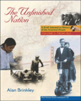 Unfinished Nation: Brief (W/Out CD) (V2) 0072879114 Book Cover