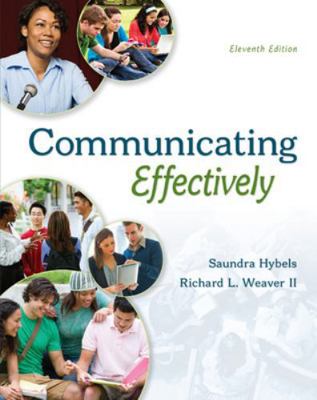 Communicating Effectively 0073523879 Book Cover