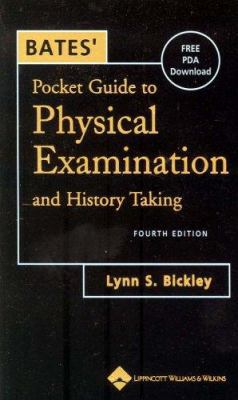 Bates' Pocket Guide to Physical Examination and... 0781738180 Book Cover