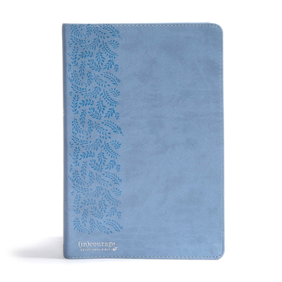 CSB (In)Courage Devotional Bible, Blue Leathert... 1462785050 Book Cover