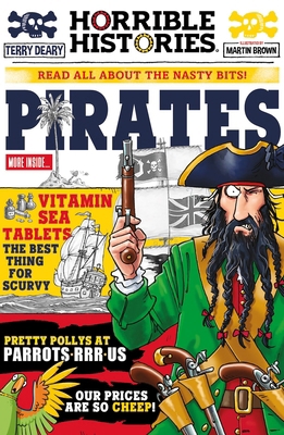 Pirates (newspaper edition) (Horrible Histories) 070231806X Book Cover