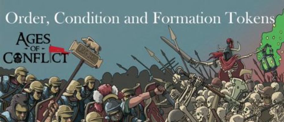 Hardcover Ages of Conflict Tokens : Order, Condition, and Formation Tokens Book